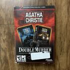 Agatha Christie: Double Murder Combo Pack Pc Brand New Factory Sealed Cd Rom