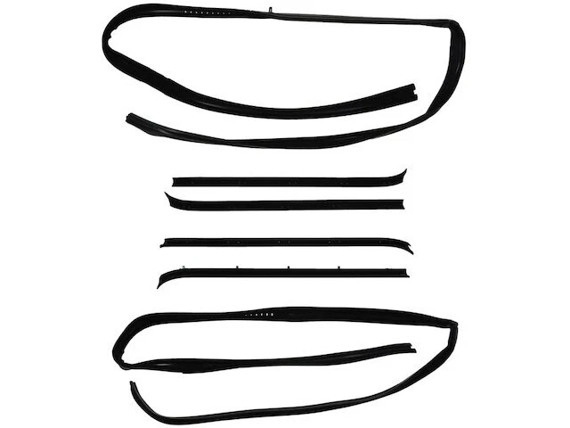 Door Window Belt Weatherstrip Kit For 1987-1991 GMC R1500 Suburban 1990 CZ111ZC - Image 1 of 1