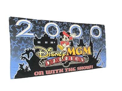 Vintage 2000 Disney MGM Studios Director Mickey Mouse Bath Beach Towel - Изображение 1 из 4