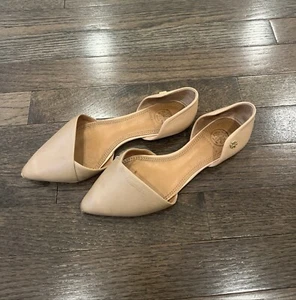 Tory Burch Viv Flat Beige/Nude Size 5-5.5 M - Picture 1 of 9
