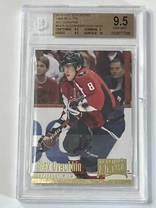 ALEXANDER OVECHKIN 2012-13 Fleer Retro 1994-95 Ultra Auto Autograph BGS 9.5 - Picture 1 of 2