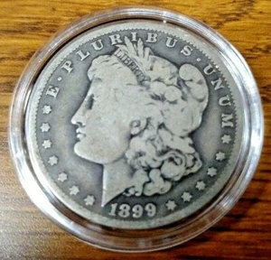 1899-O MORGAN SILVER DOLLAR - ENCAPSULED - FREE SHIPPING!! - Picture 1 of 2