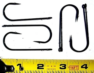 25ct SUPERLINE HOOKS 5/0 FLIPPING HOOK ConeCut Sharp 3X Strong Fishhooks Bass - Picture 1 of 7