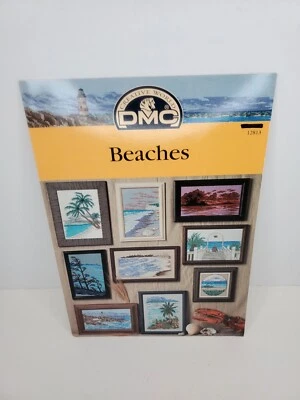 Playas ~ Folleto con patrón de punto de cruz de DMC Creative World 12813 Foto 1 de 3