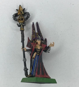 Warhammer Dark Elf Sorceress Metal - OOP - Games Workshop Citadel Elves - Bild 1 von 1