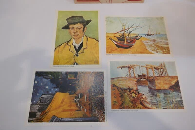 Vintage Master of the Arts Outstanding Van Gogh  Prints - Set of 4 in orig pack - Image 1 of 4