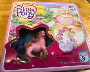 2004 Hasbro My Little Pony Game in a Game Tin with Full-Size Pony - Picture 1 of 1