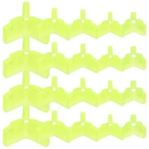 100PCS Fishing Hook Covers Fishing Hook Safety Cap Protector Treble Hook Bonnet - Picture 1 of 12
