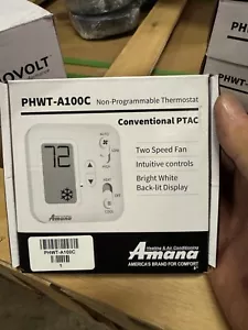 amana PHWT-A100C non programmable PTAC thermostat conventional - Picture 1 of 4