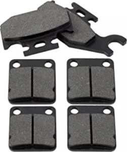 Brakes Pads for Yamaha Kodiak 400 450 YFM450FA Grizzly 400 450 YFM400 YFM450 - Picture 1 of 7