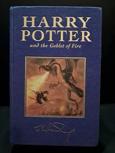 Harry Potter and the Goblet of Fire UK Deluxe 1st Edition 1st Printing 2000 - Picture 1 of 10