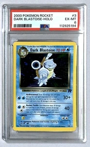 Dark Blastoise 2000 Team Rocket Unlimited Holo Rare #3 PSA 6 - Picture 1 of 2