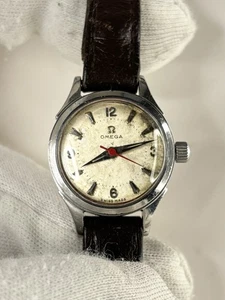 Omega Damenuhr Vintage 50er Jahre Handaufzug Silber - Bild 1 von 6