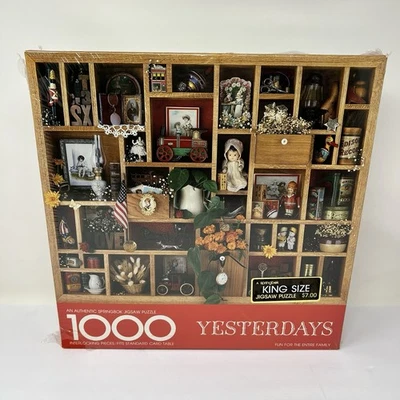 Vintage 1977 Springbok 1000 Piece Jigsaw Puzzle “YESTERDAYS” NEW 24”x30” - Image 1 of 4