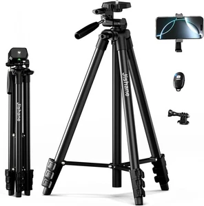 Jishane Handy Stativ für iPhone, Protable 71" Kamerastativ, 2 in 1 Selfie Stick - Bild 1 von 5