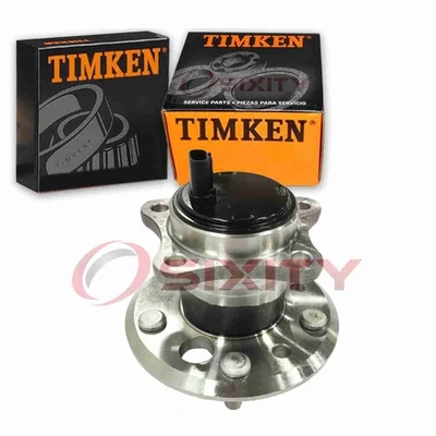 Conjunto de buje de cojinete de rueda trasera derecha Timken para Lexus ES350 2007-2012 vh Foto 1 de 4