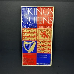 The Kings And Queens Of Great Britian Genealogical Chart (Revised, 1979) - Foto 1 di 11