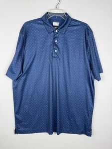 Greg Norman Play Dry Herren Kurzarm Golf Poloshirt Gr. XL grau blau - Bild 1 von 6