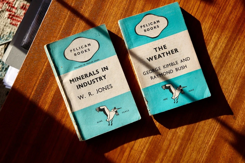 2× Pelican Books: Minerals in Industry (W. R. Jones) & The Weather (Kimble Bush) - Image 1 of 3