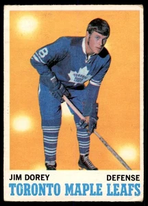 1970-71 O-Pee-Chee Jim Dorey #106 Toronto Maple Leafs - Picture 1 of 3