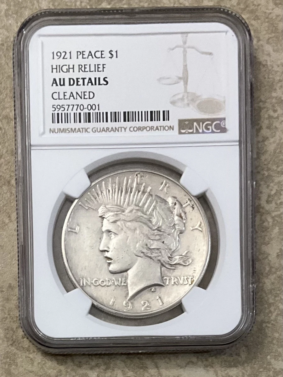 1921 Peace Silver Dollar High Relief for sale | eBay