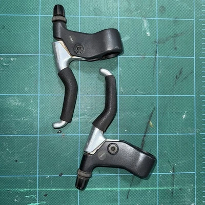 PALANCAS DE FRENO VOLADIZO VINTAGE SHIMANO DEORE DX NEGRO SLR MTB BL-MT63 Foto 1 de 4