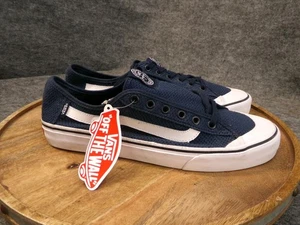Vans Black Ball Low SF Herren Größe 10 US Marineblau True White Strick Skateschuhe - Bild 1 von 11