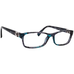 Dolce & Gabbana Eyeglasses DG 3147P 2551 Blue Marble Rectangular 53[]16 135 - Picture 1 of 6