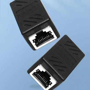 RJ45 Female To Female Network LAN Ethernet Connector Coupler 2024 Adapter A9T8 - Afbeelding 1 van 10