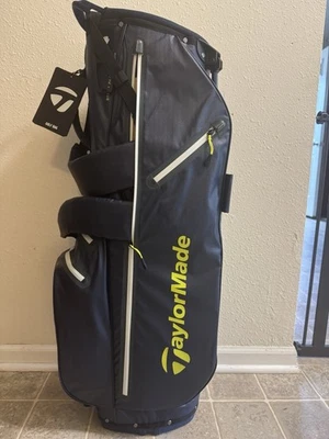 НОВАЯ водонепроницаемая сумка для гольфа TaylorMade Flextech 5 направлений темно-синяя стойка/переноска - Изображение 1 из 4