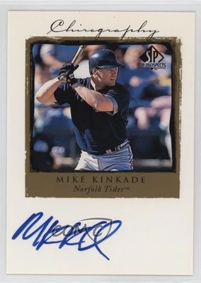 1999 SP Top Prospects Chirography Mike Kinkade #MK Auto - Image 1 of 2