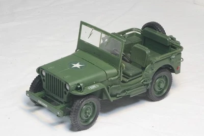 1/18 Diecast WW2 Jeep. Loose. - Image 1 of 4