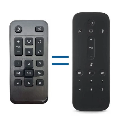 Nouvelle télécommande noire pour Bose Soundbar 500 Télécommande infrarouge - Photo 1/4