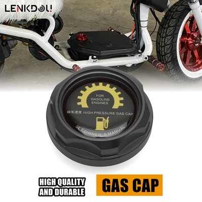 Black Engine Fuel Gas Cap For Honda Ruckus 50 Metropolitan 50 CHF50/S/P NPS50/S - Image 1 of 4