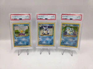 SEQUENTIAL PSA 10 Squirtle Wartortle Blastoise 001 002 003 Classic Collection - Bild 1 von 7