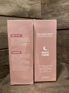 2- Collagen Wrapping Mask Night Care Nourishing Mask Cream 75ml Exp 12/27 - Picture 1 of 4