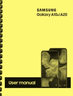 Samsung Galaxy A10e A20 TracFone MANUAL DE USUARIO DEL PROPIETARIO Foto 1 de 3