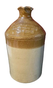 VINTAGE ANTIKER WERBUNG THADDEES DAVIDS STEINZEUG TOPF KRUG - Bild 1 von 11