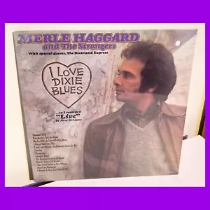 Sealed MERLE HAGGARD LP I Love Dixie Blues 1973 Capitol ST-11200 Outlaw Country - Foto 1 di 2