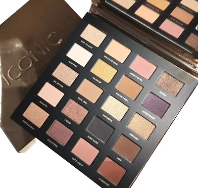 ICONIC LONDON Booming & Gleaming 20 Shade Eyeshadow Palette Retail $62 - Image 1 of 4