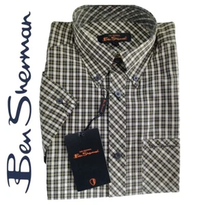 New Ben Sherman shirt (Short sleeve) button-down shirt We are the Mods Skinhead - Imagen 1 de 4