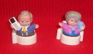 Fisher Price Grandma & Grandpa 2 Chairs - Picture 1 of 3