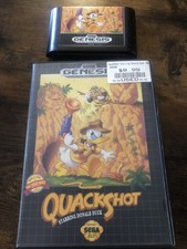 QuackShot Starring Donald Duck (Sega Genesis, 1991) * Game and Case *