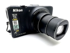 Nikon COOLPIX S9300 16,0 MP 18x Zoom Kompakt Digitalkamera Foto Kamera Camera - Bild 1 von 23