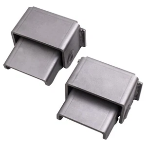 2pc Dump Truck Trailer Dump Body Hinge Heavy Duty Greasable Weld On Solid Steel - Picture 1 of 12