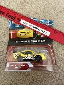 Disney Pixar The World of Cars Synthetic Rubber Tires Sidewall Shine #74 New - Picture 1 of 2
