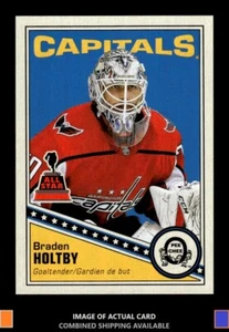 2019 O-Pee-Chee #477 Braden Holtby Retro Blank Back Washington Capitals - Picture 1 of 2