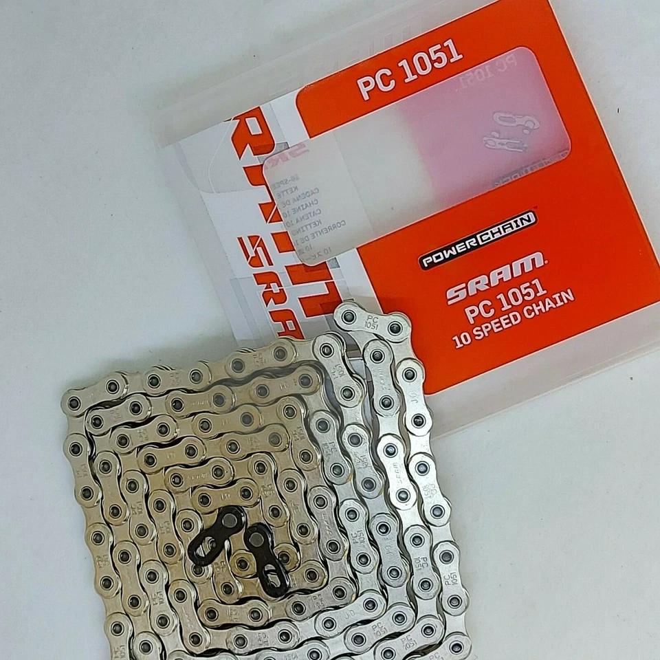 SRAM PC-1051 10 Speed chain 114 Link Mountain Bike Road Bicycle PC1051 BOXED 51 - Image 1 of 4