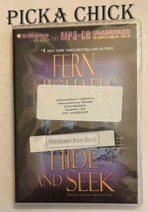 Hide and Seek Fern Micheals MP3-CD Audiobook Unabridged Ex-library - Picture 1 of 5