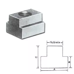 T-Nutenstein M18 X 20 Mm DIN 508 - Imagen 1 de 1